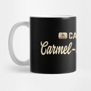 Carmel By The Sea California Retro Mug